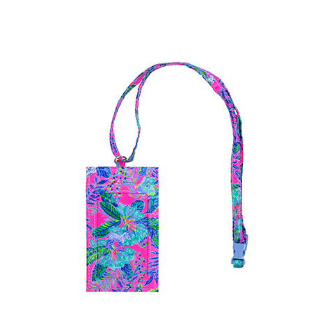 Lilly Pulitzer ID Lanyard, Lil Earned Stripes