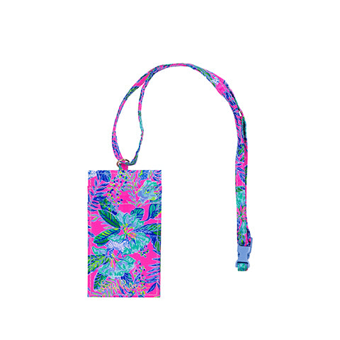 Lilly Pulitzer ID Lanyard, Lil Earned Stripes