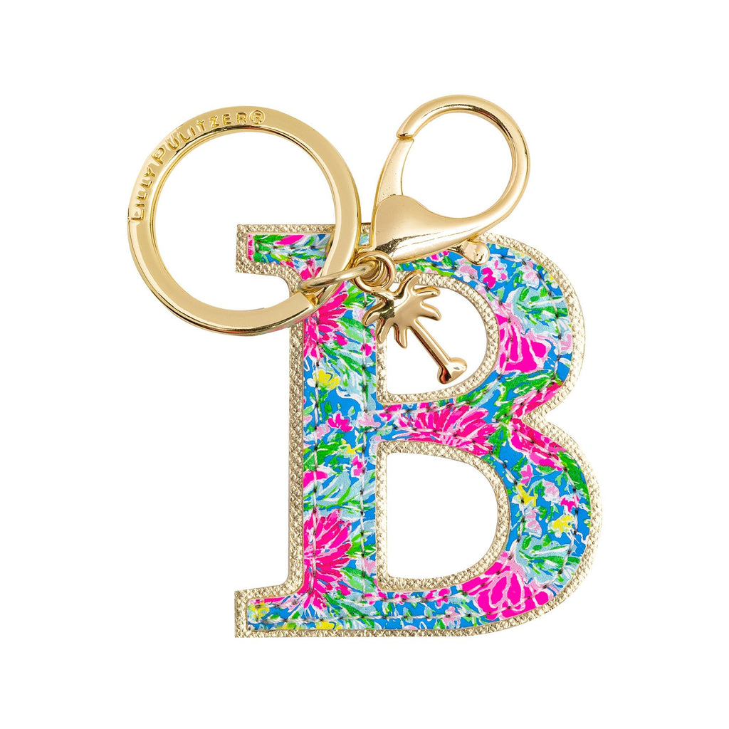 Lilly Pulitzer Initial Keychain, B