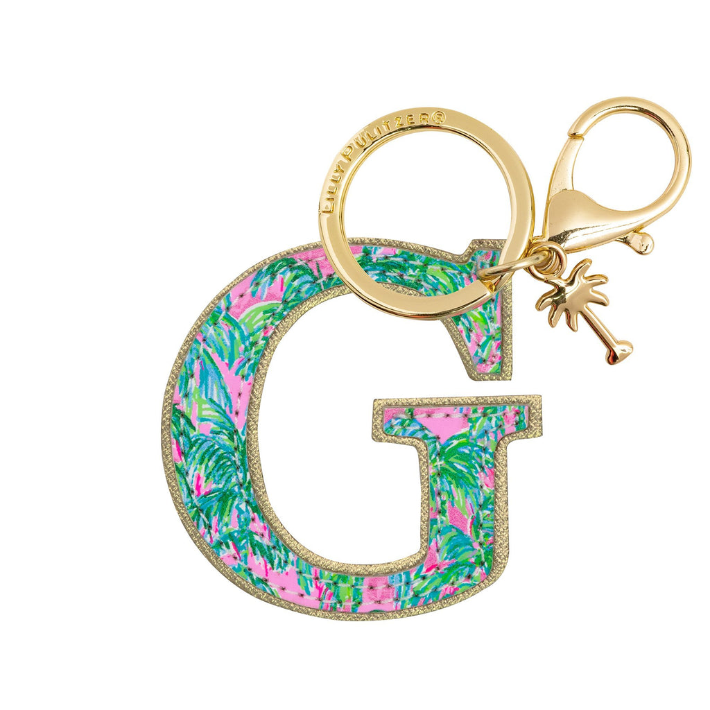 Lilly Pulitzer Initial Keychain, G