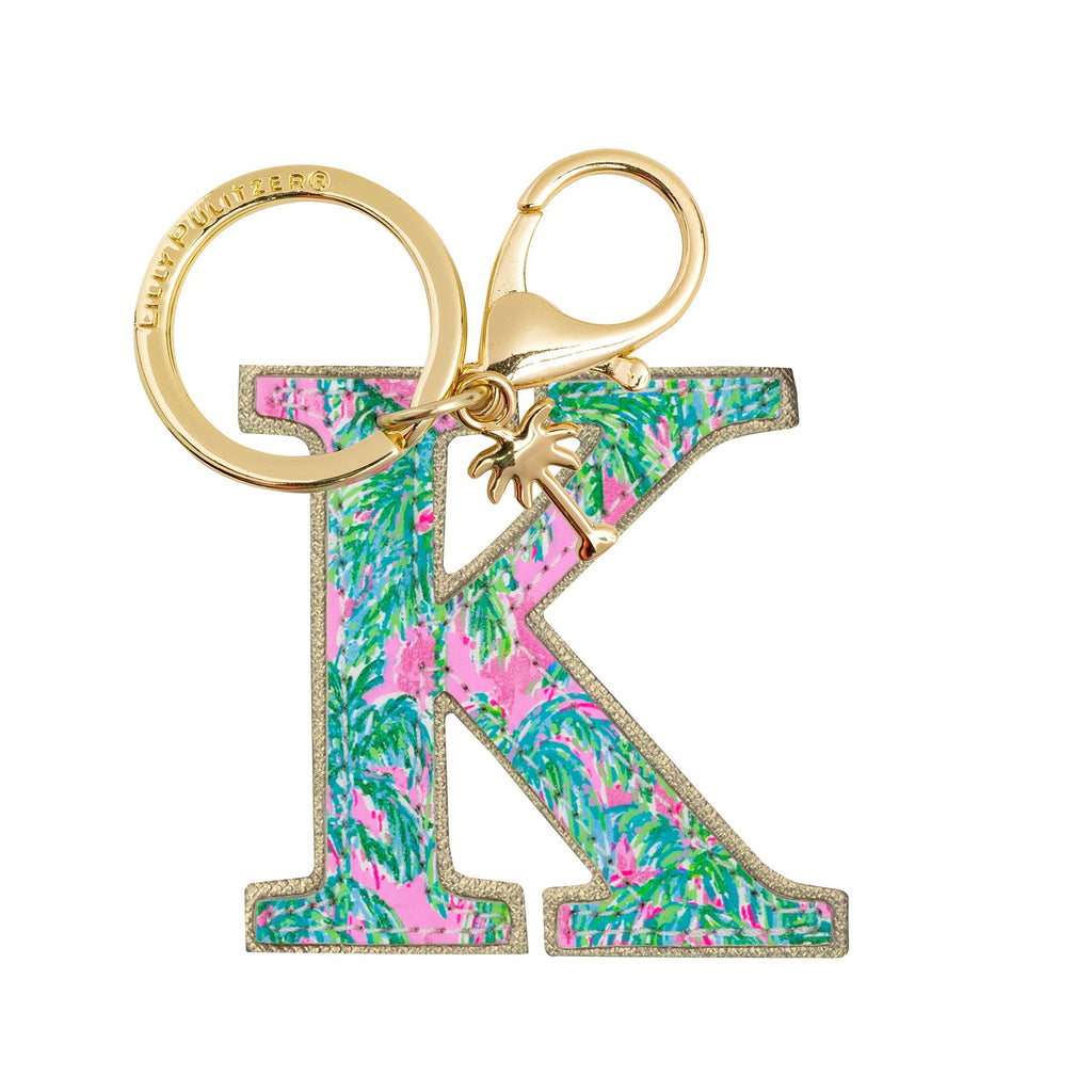 Lilly Pulitzer Initial Keychain, K