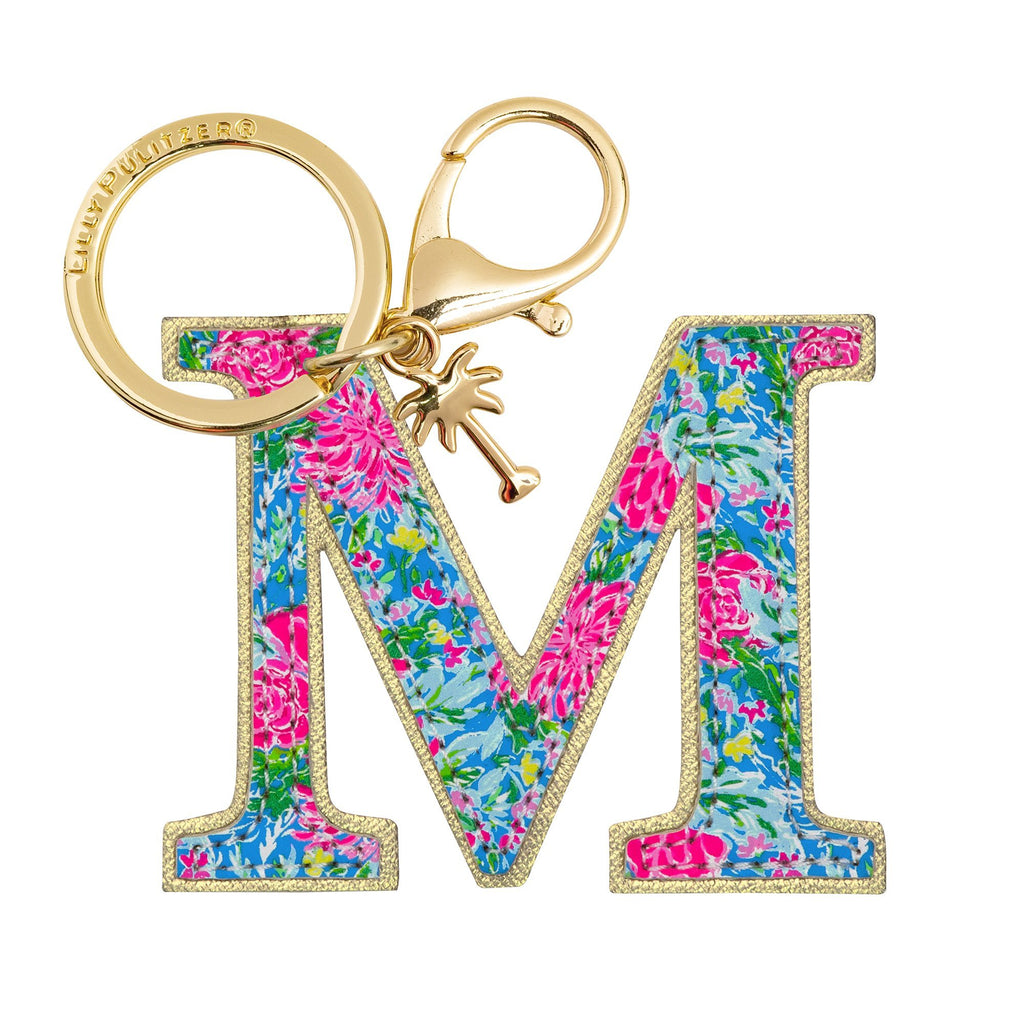 Lilly Pulitzer Initial Keychain, M
