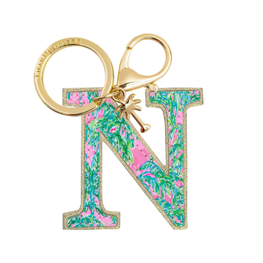 Lilly Pulitzer Initial Keychain, N