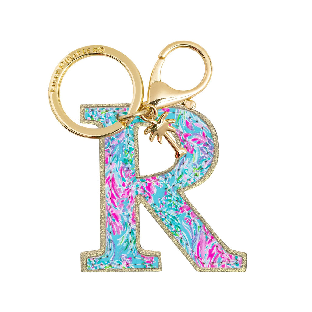 Lilly Pulitzer Initial Keychain, R