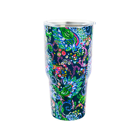 Lilly Pulitzer Insulated Tumbler, Take Me to the Sea (30oz)