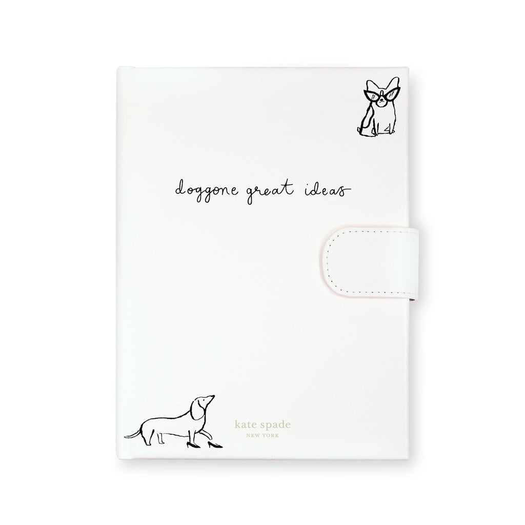 Kate Spade New York Journal and Pen Case Set, Dog Party