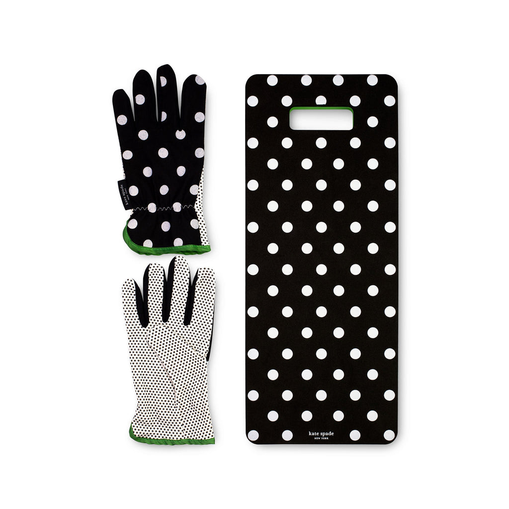 Kneeling Pad & Gloves Set, Picture Dot