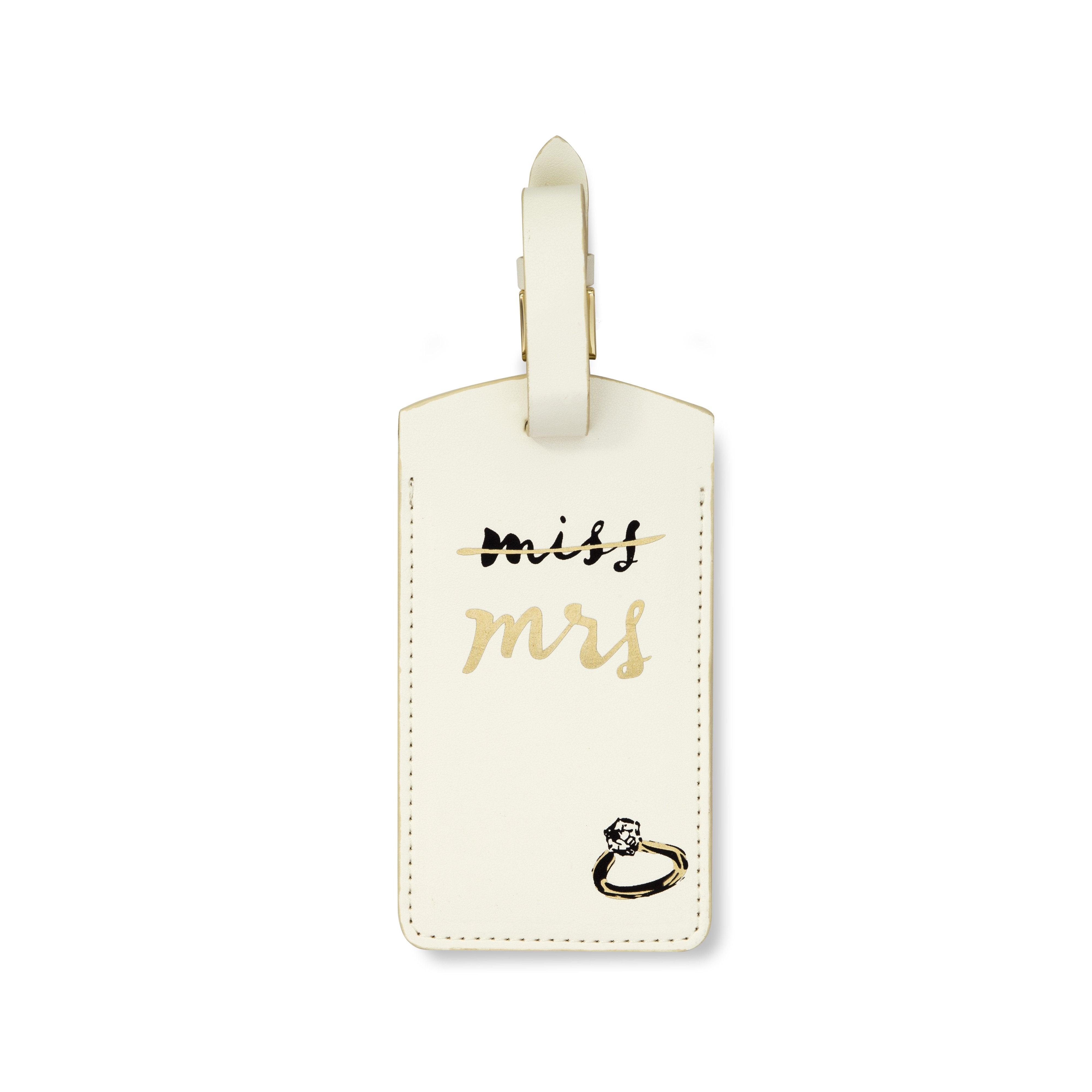 Luggage Tag, Miss to Mrs.