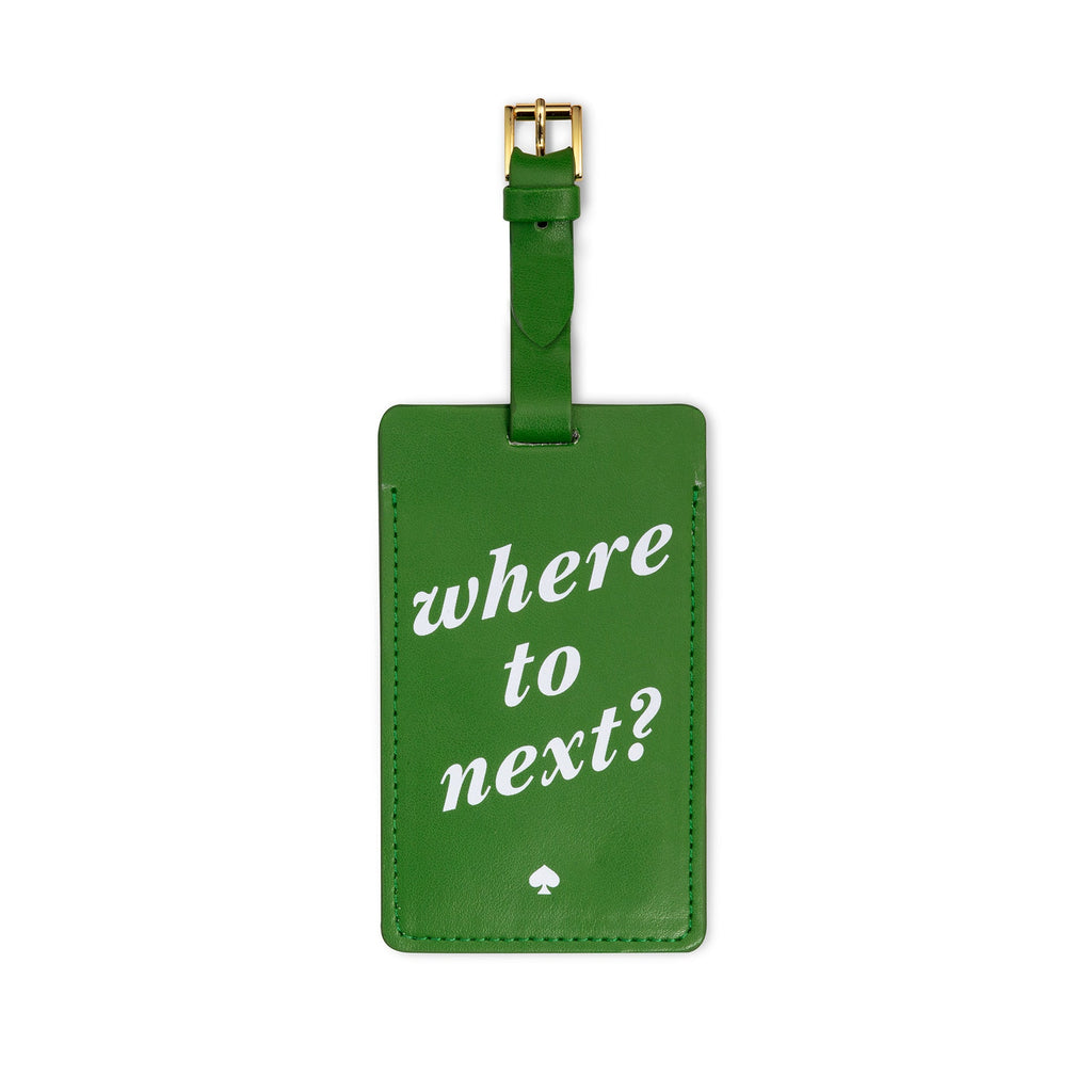 Luggage Tag, Where to Next?