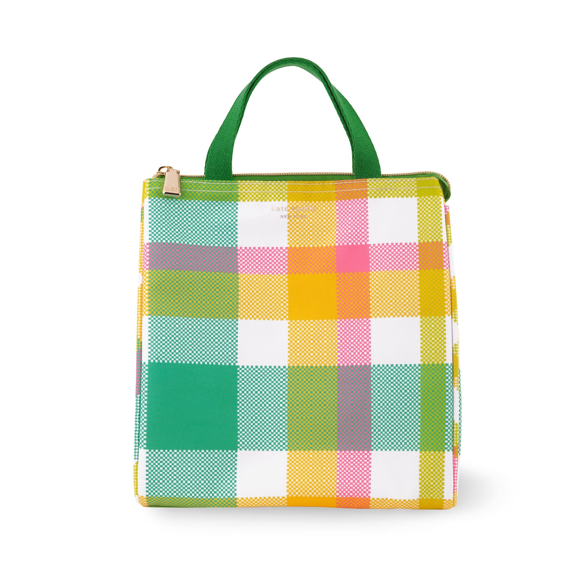 Plaid lunch bag new arrivals