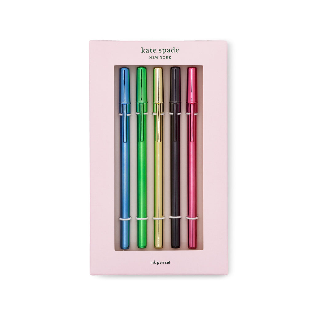 kate spade new york pen set, metallic