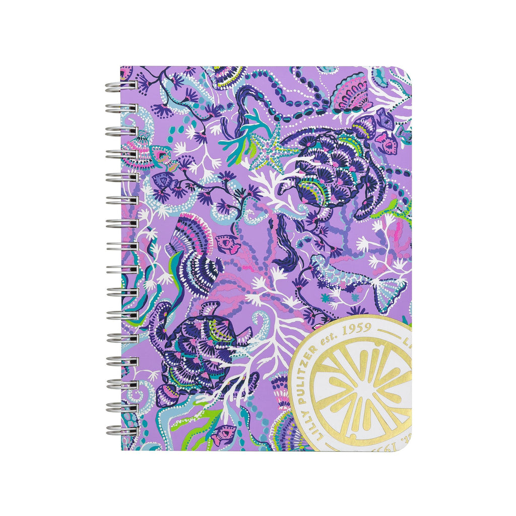 Lilly Pulitzer Mini Notebook, Mermaid for You