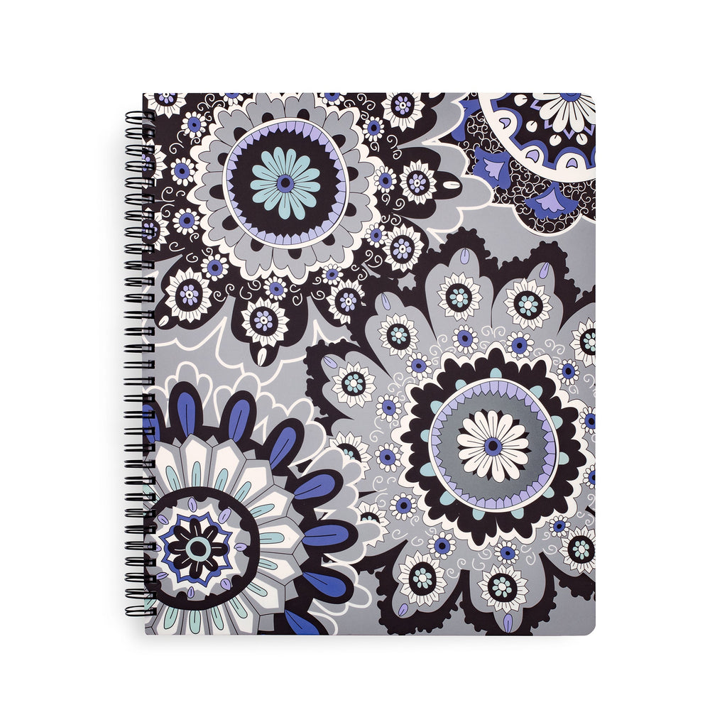 Notebook with Pocket, Tranquil Medallion