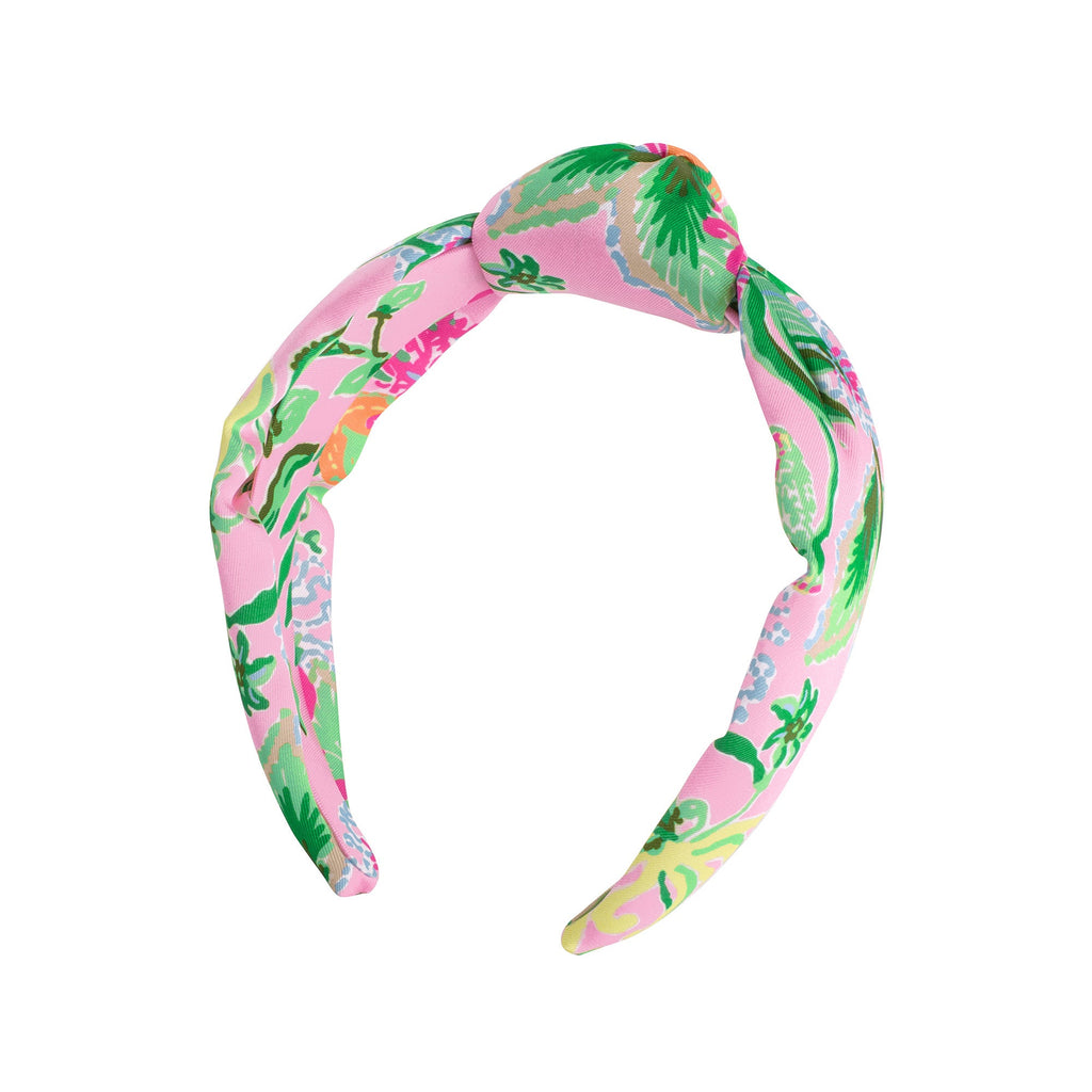 Slim Knotted Headband, Via Amore Spritzer