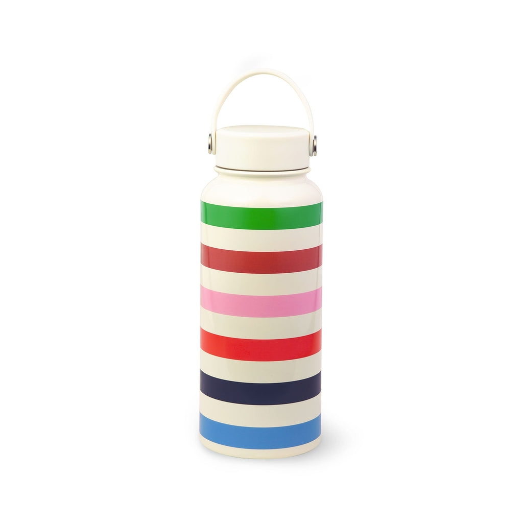 Stainless Steel XL Water Bottle, Adventure Stripe