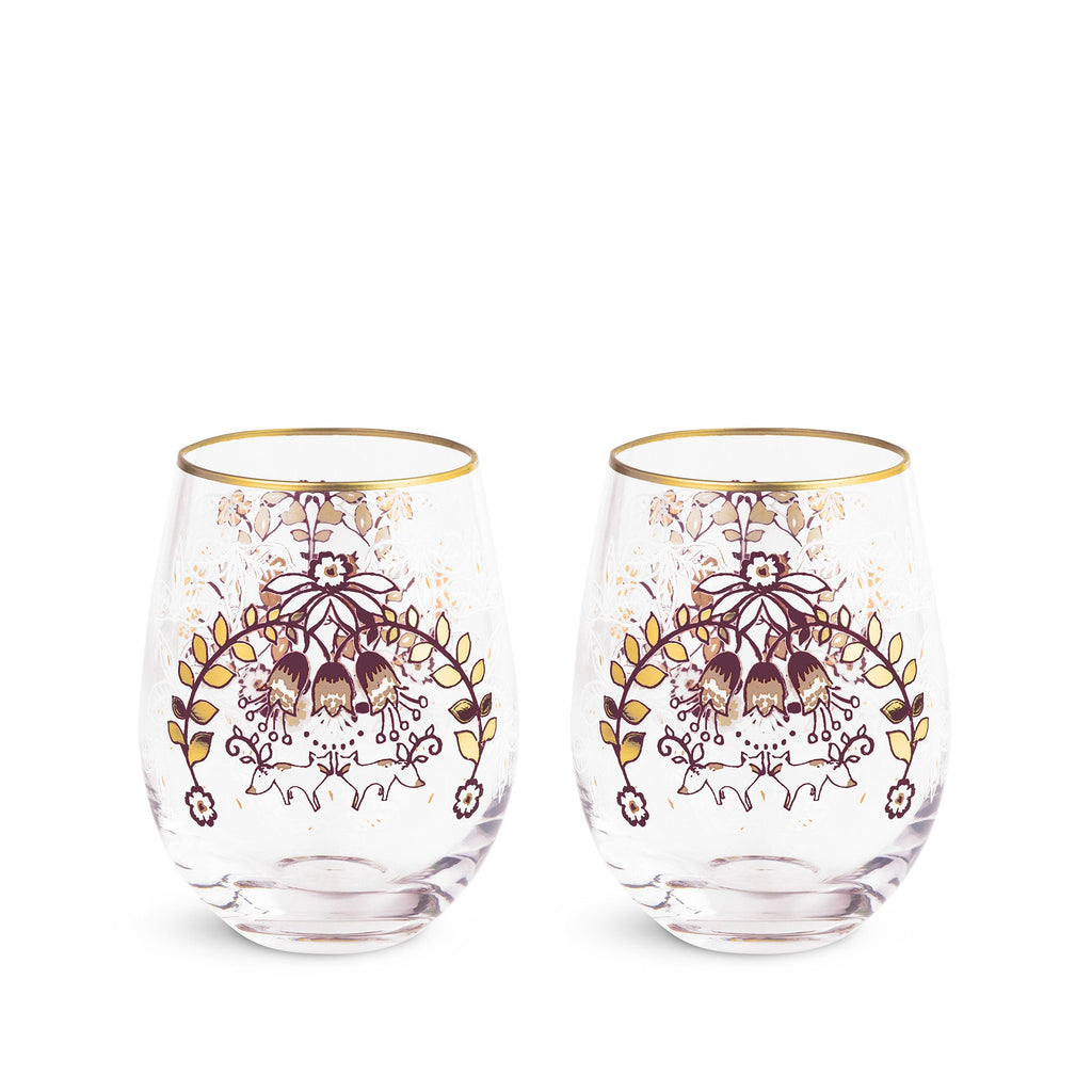 Stemless Wine Glass Set, Enchantment Neutral