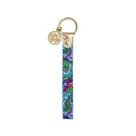 Lilly Pulitzer Strap Keyfob, Take Me to the Sea