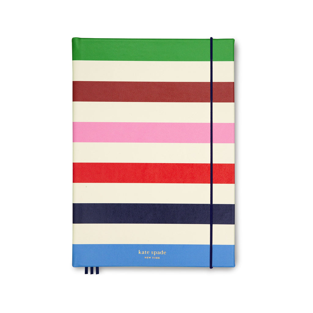 Take Note XL Notebook, Adventure Stripe