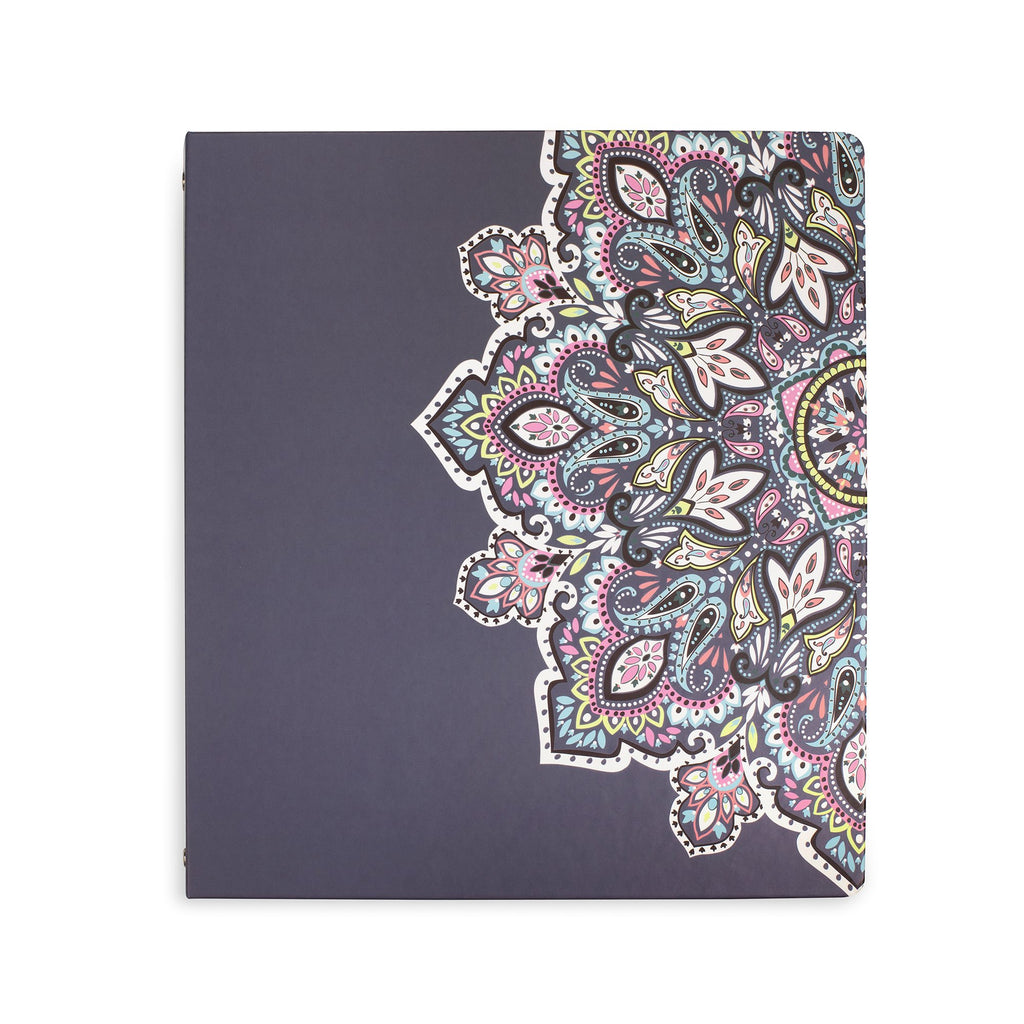 Vera Bradley 3-ring Binder, Bonbon Medallion