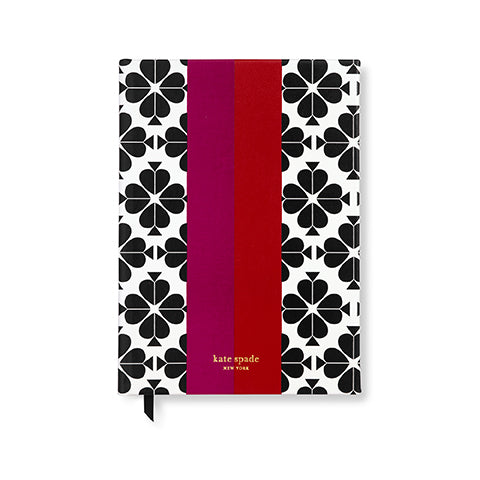 Daily To-Do Planner, Black Spade Flower