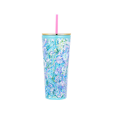 Tumbler with Straw, Soleil It On Me