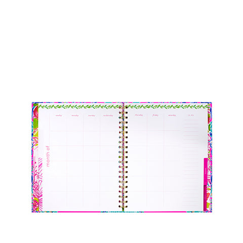 Lilly Pulitzer Undated Weekly Planner, Lil Earned Stripes