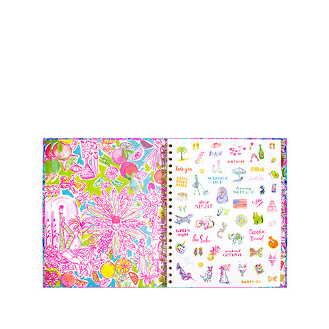 Lilly Pulitzer Undated Weekly Planner, Lil Earned Stripes