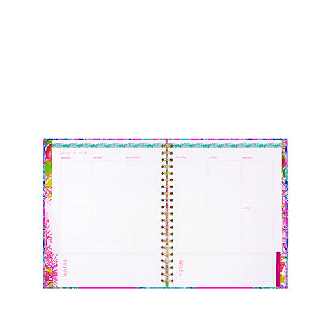 Lilly Pulitzer Undated Weekly Planner, Lil Earned Stripes