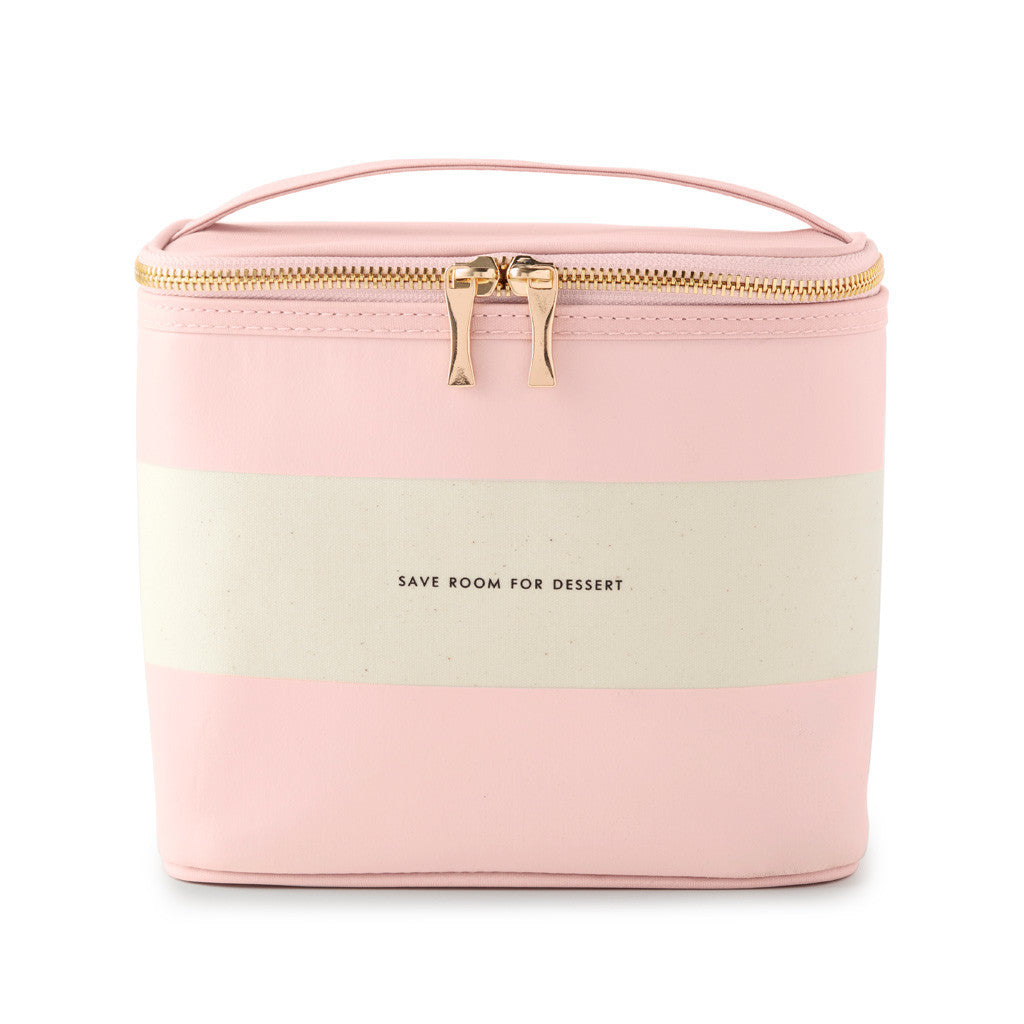 kate spade new york Lunch Tote - Blush Rugby Stripe